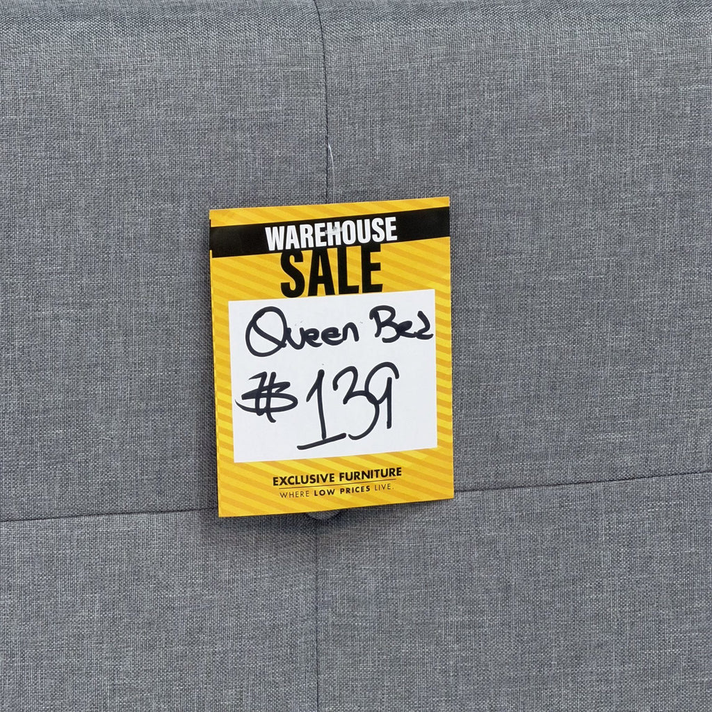 Axis Charcoal Queen Bed