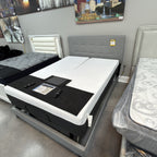 Axis Charcoal Queen Bed