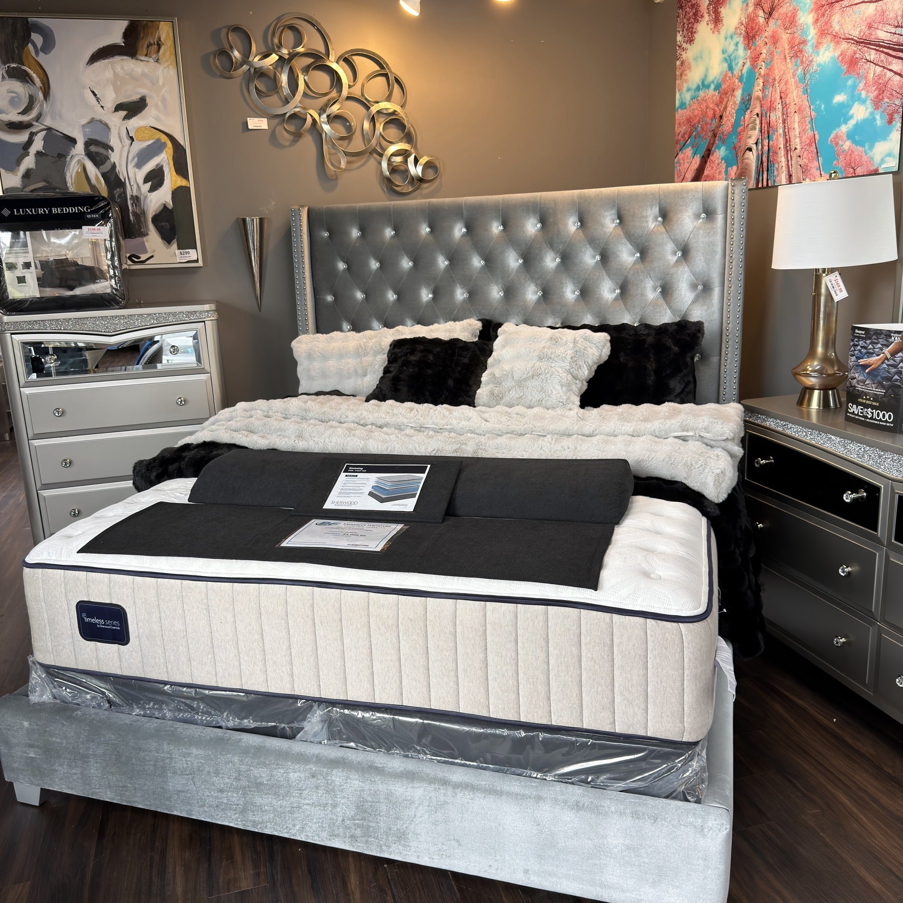 Crystal Majesty King Bedroom Set