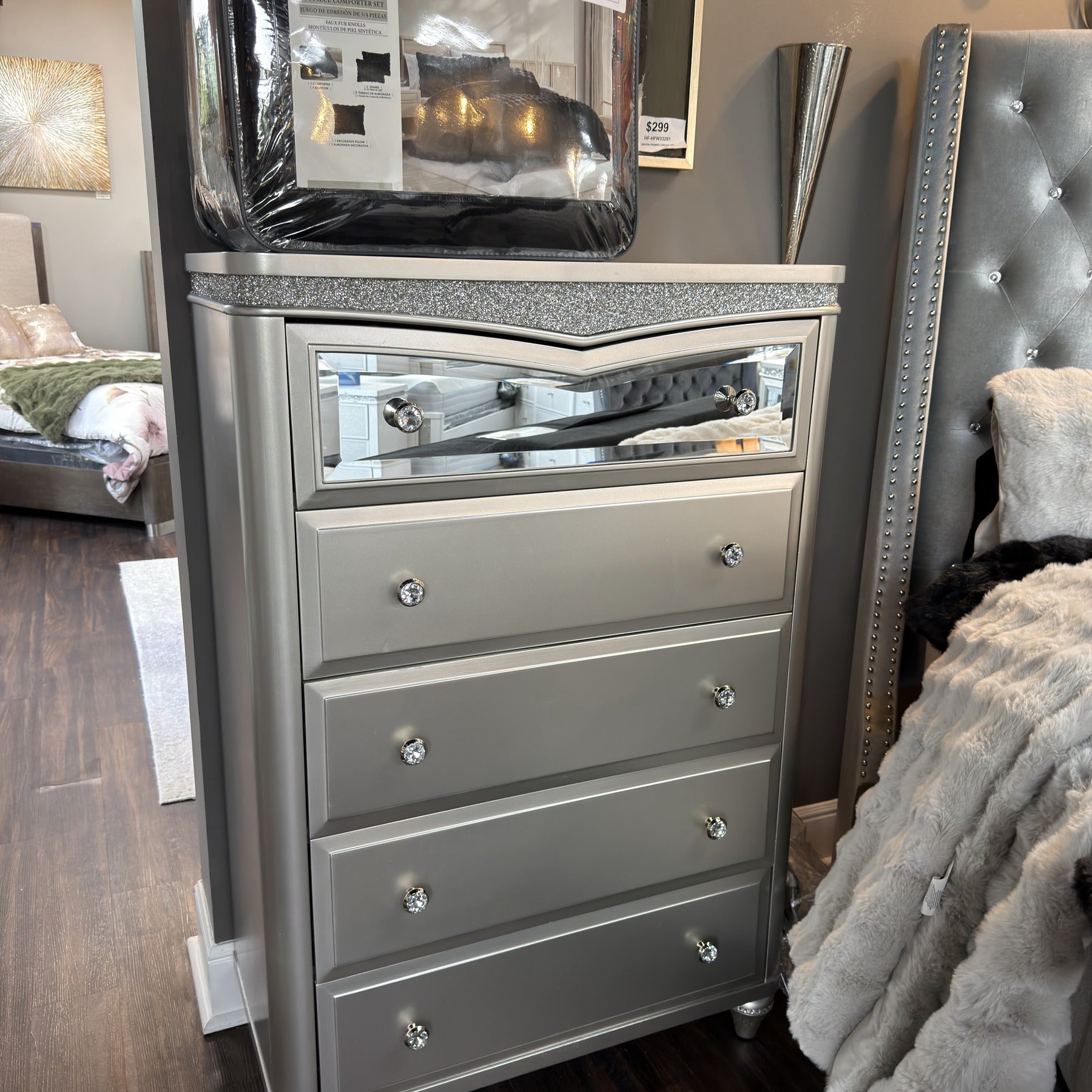 Crystal Majesty King Bedroom Set