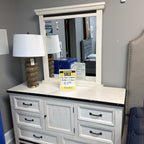 Frontier Milk White Queen Bedroom Set