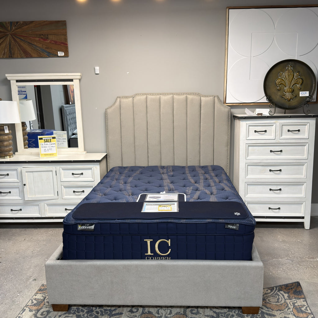 Frontier Milk White Queen Bedroom Set