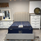 Frontier Milk White Queen Bedroom Set