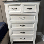 Frontier Milk White Queen Bedroom Set