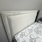 Plaza Studded Platform Queen Bed