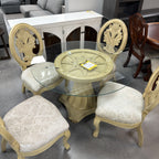 Bravelle Dining Table & 4 Chairs