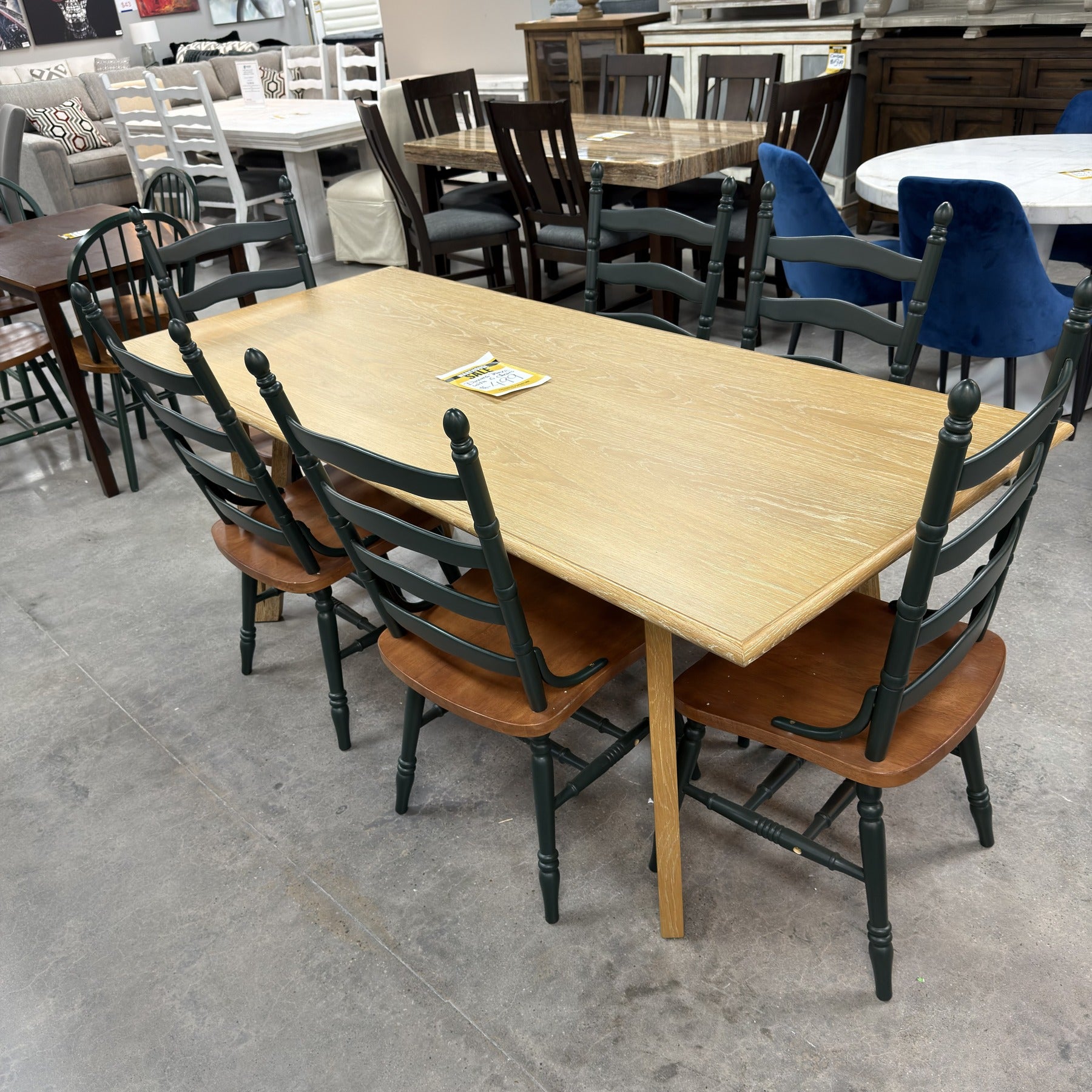 Brighton Dining Table & 6 Chairs