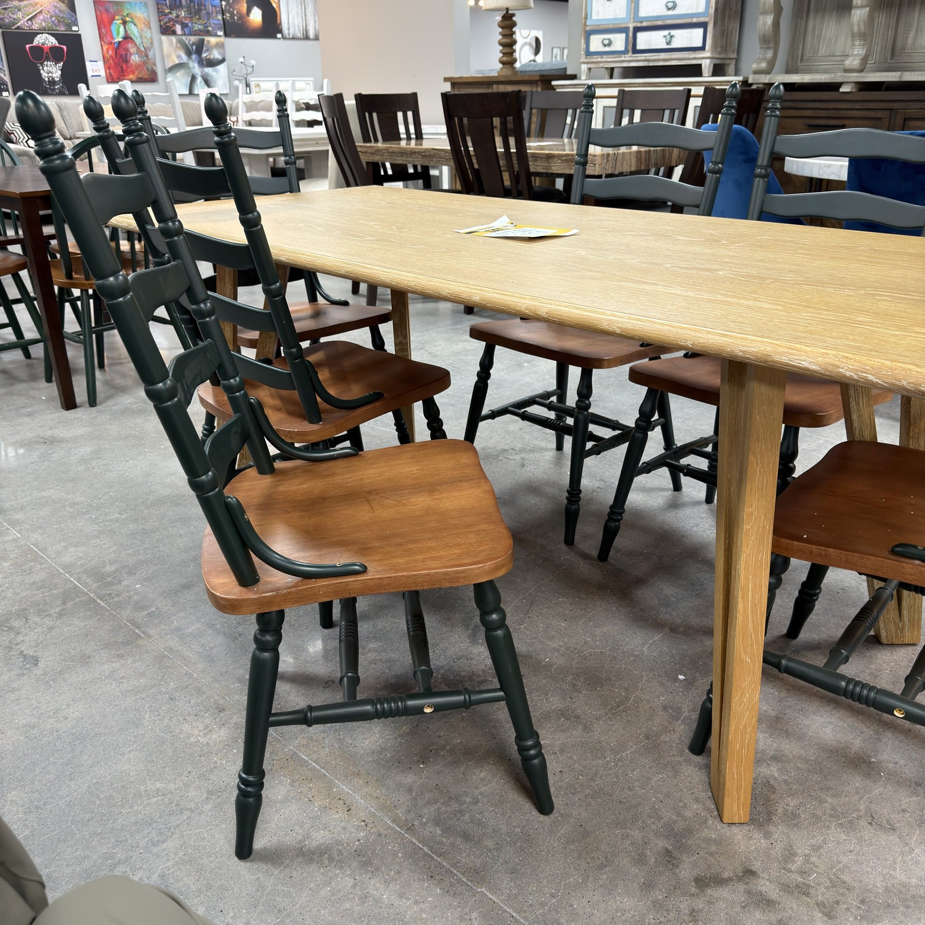 Brighton Dining Table & 6 Chairs