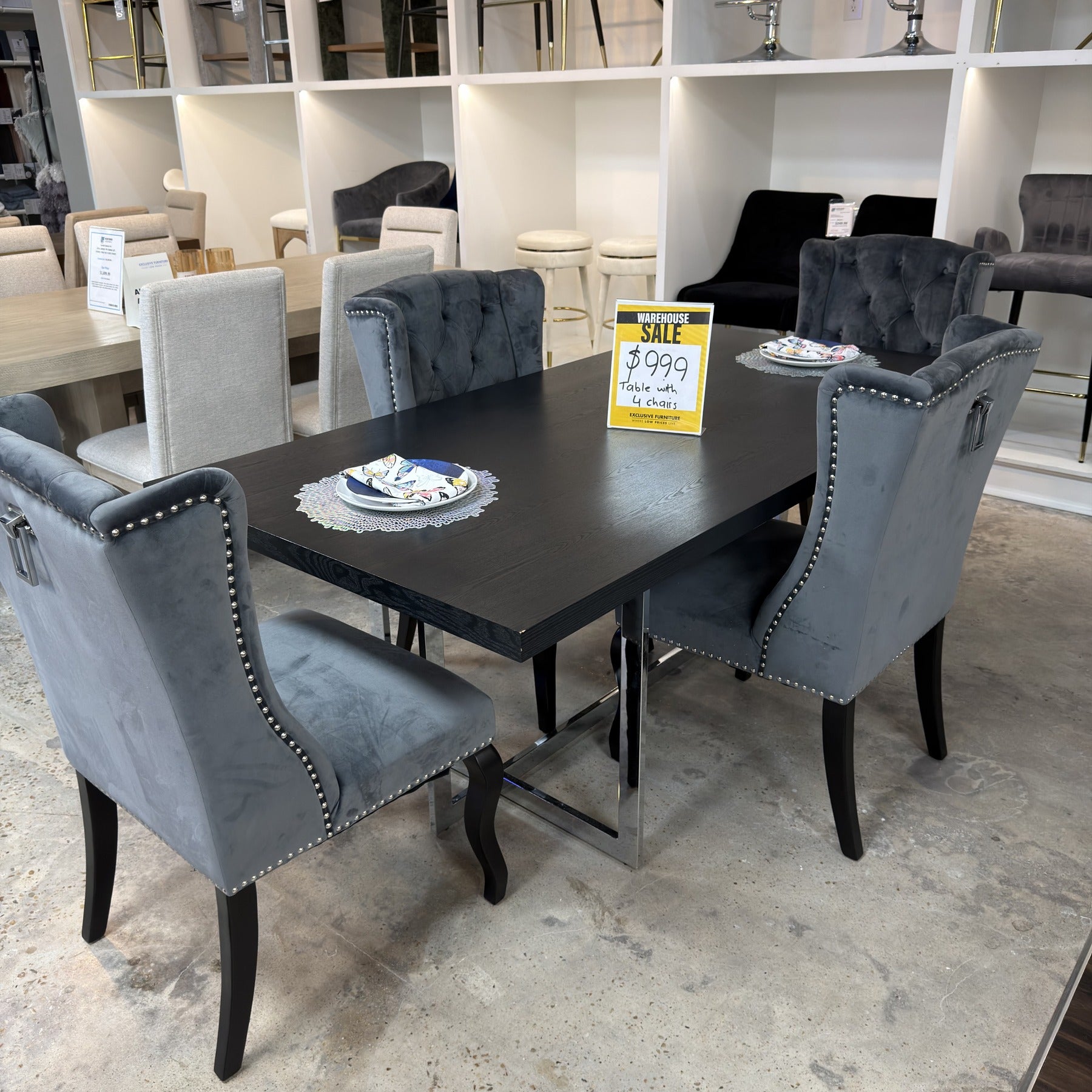 Chateau Gray Dining Set