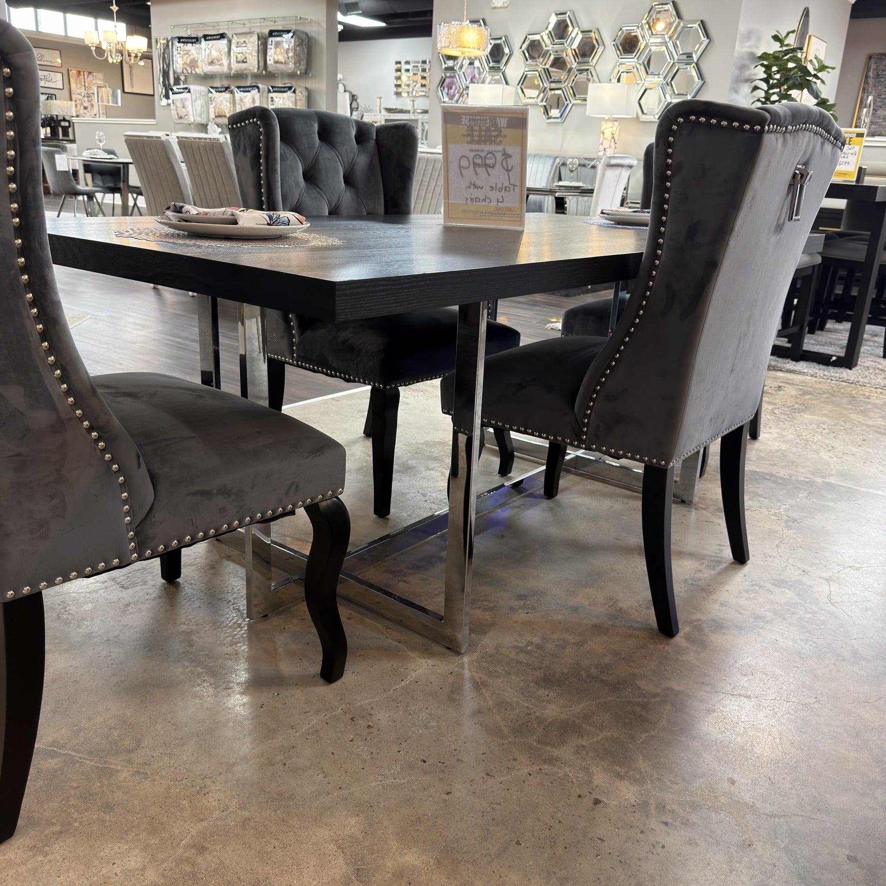Chateau Gray Dining Set
