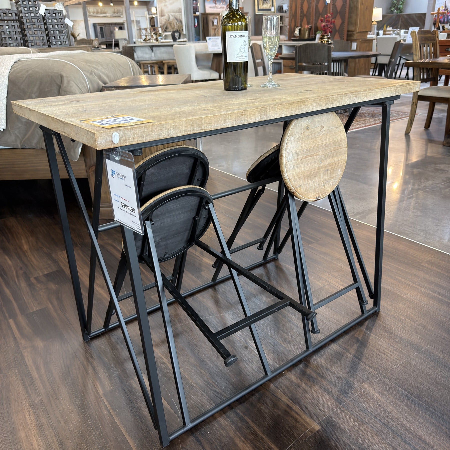 Hideaway Bistro Table Set