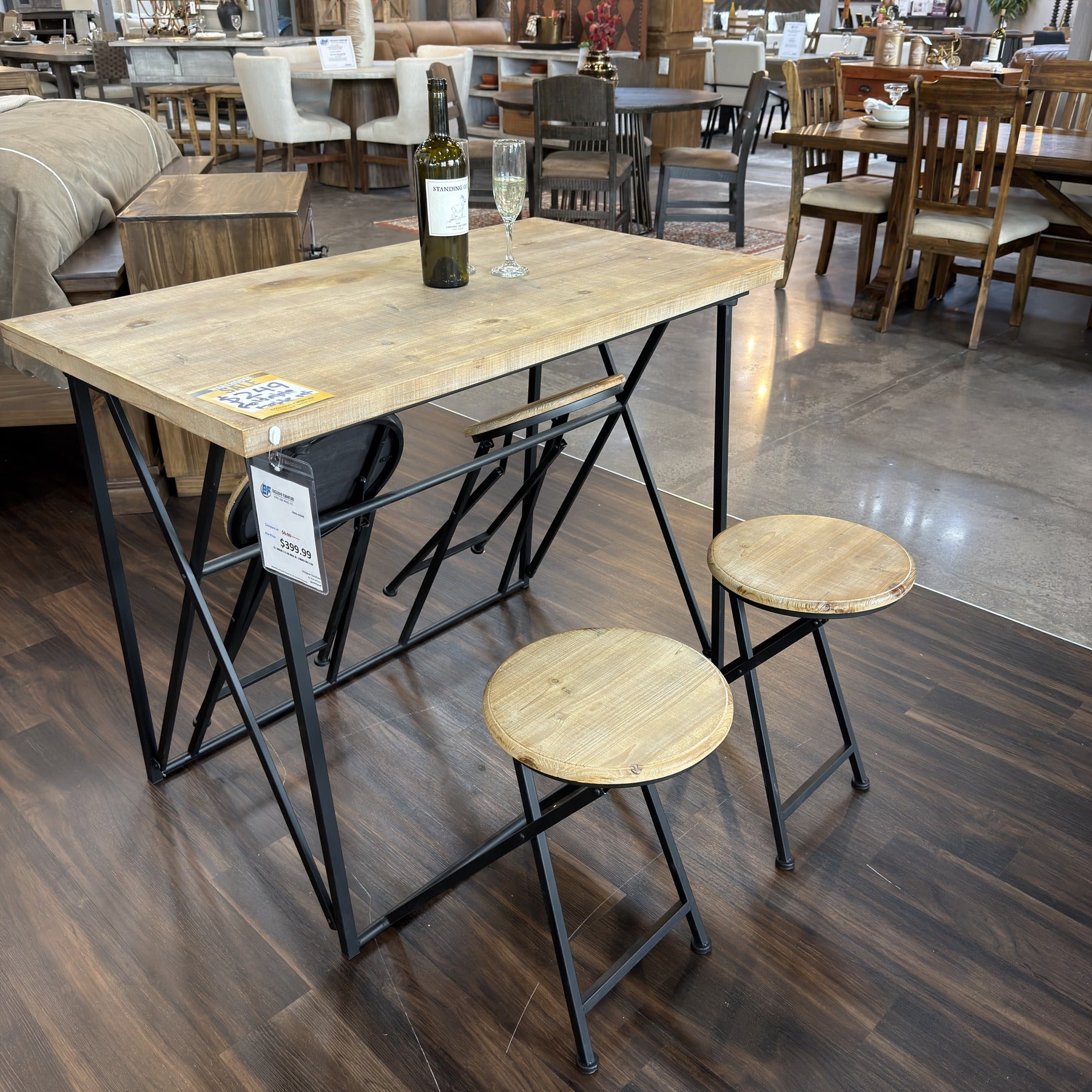 Hideaway Bistro Table Set