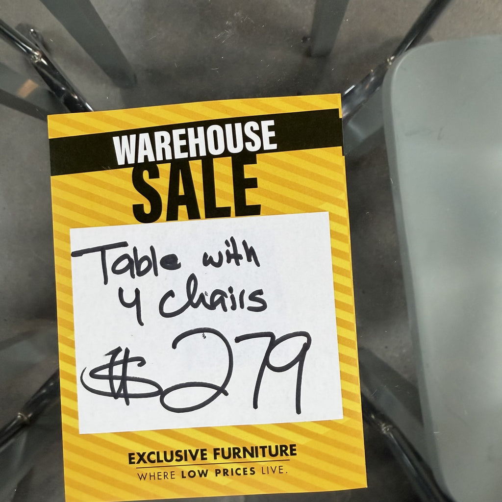 Marlowe Dining Table & 4 Chairs