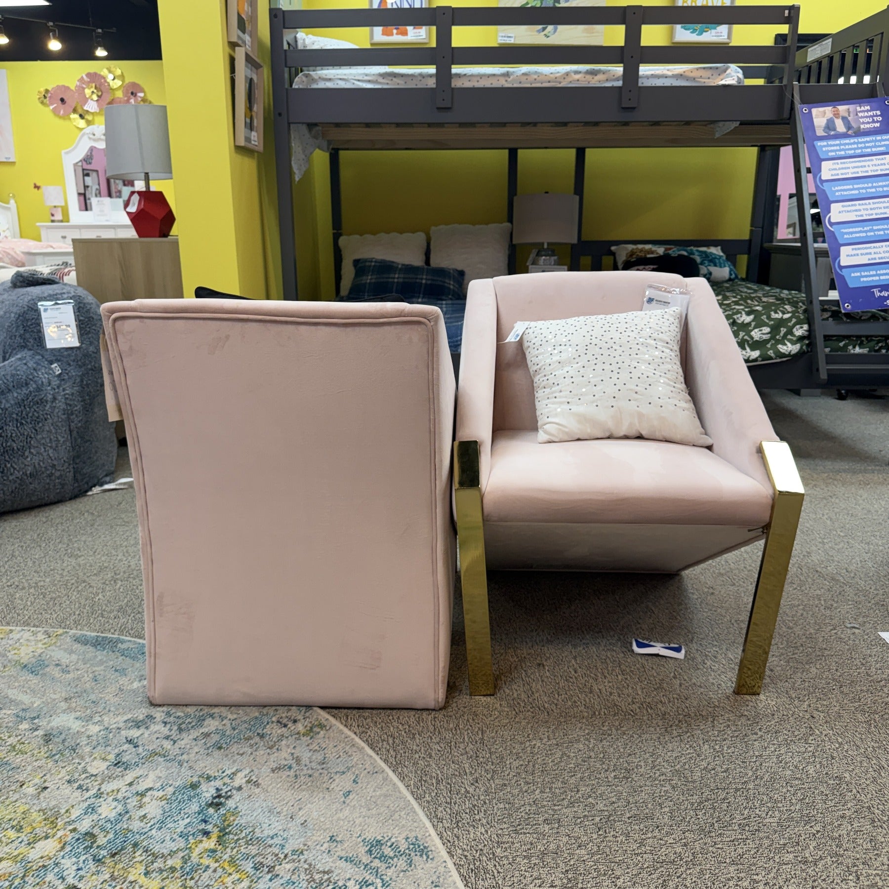 Velvet Rose Chairs