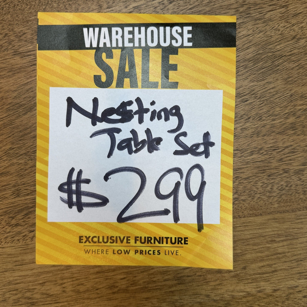 Apex Nesting Table Set