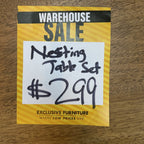 Apex Nesting Table Set
