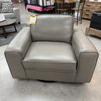 Belmont Leather Swivel Chair