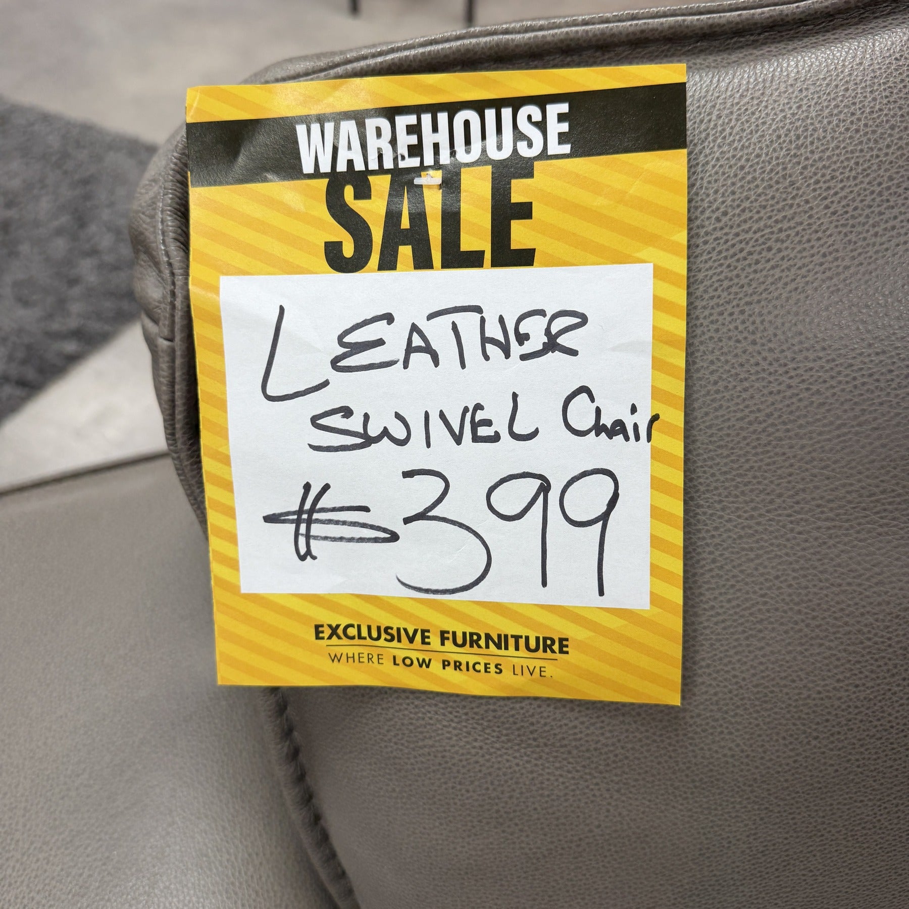 Belmont Leather Swivel Chair