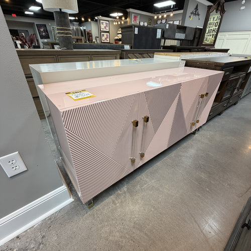 Blush High Accent Cabinet