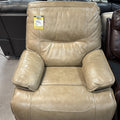 Camel Leather Recliner