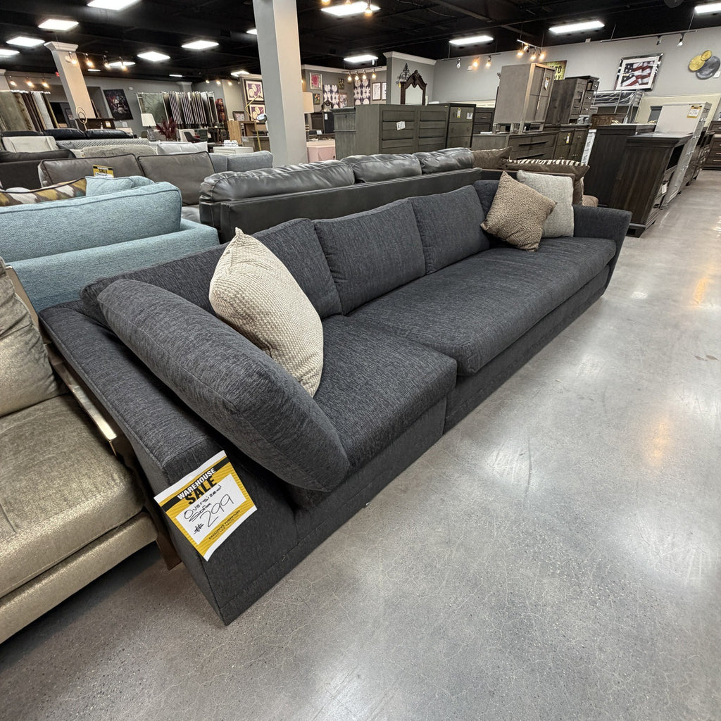 Carbon Ridge Oversized Sofa