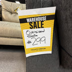 Carbon Ridge Oversized Sofa