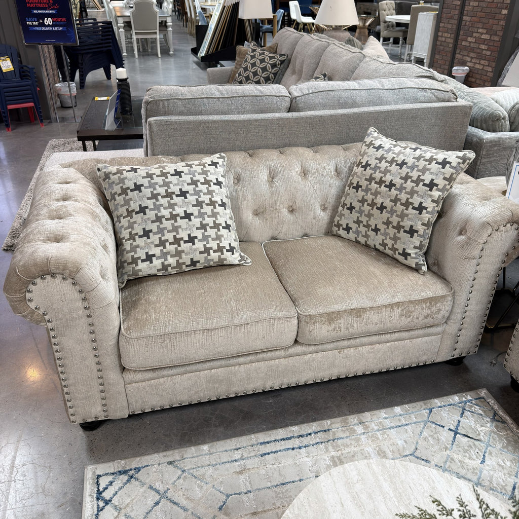Champagne Manor Sofa & Loveseat