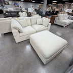 Chauteau Velvet Sofa & Ottoman
