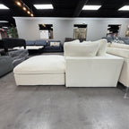 Chauteau Velvet Sofa & Ottoman