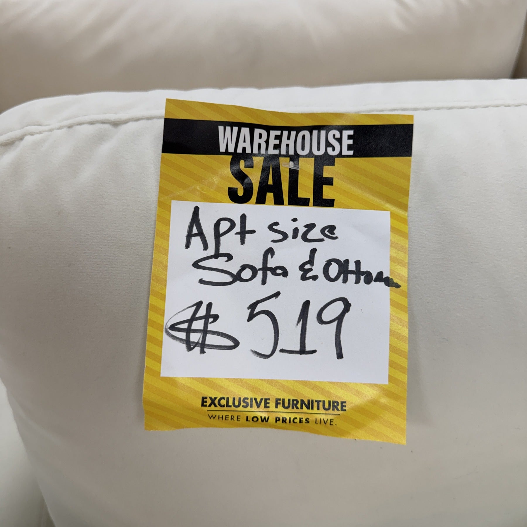 Chauteau Velvet Sofa & Ottoman