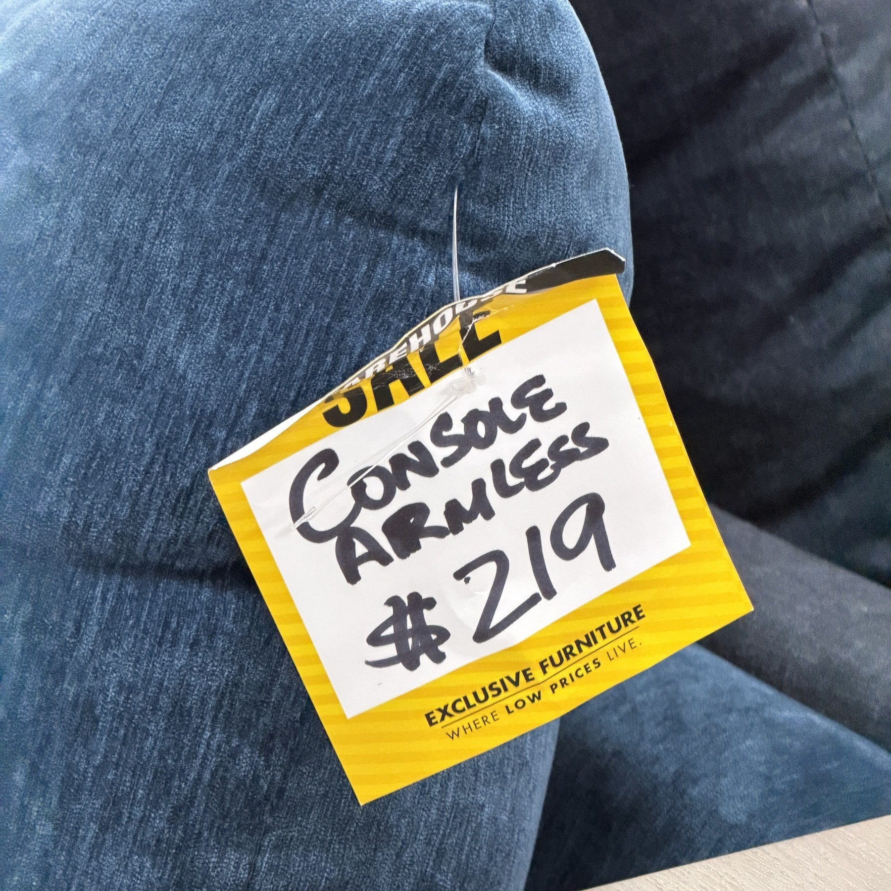 Connecto Console Armless Chair
