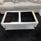 Diamond Luxe Coffee Table + End Table