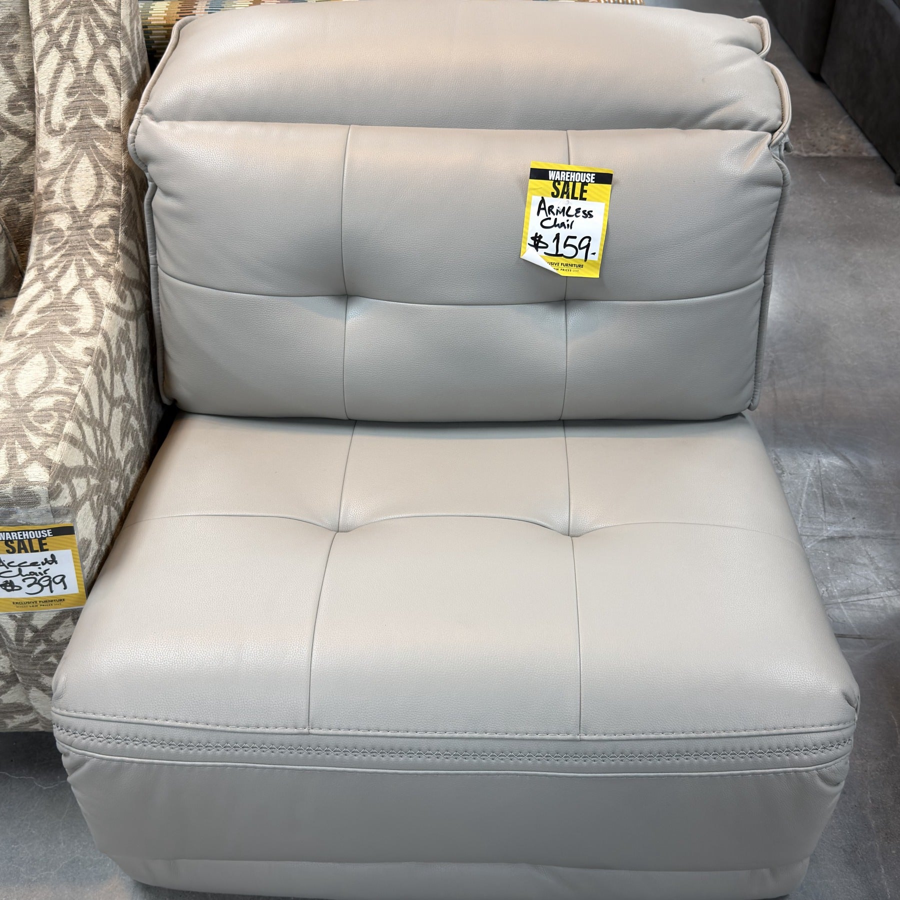 Dolphin Armless Chair