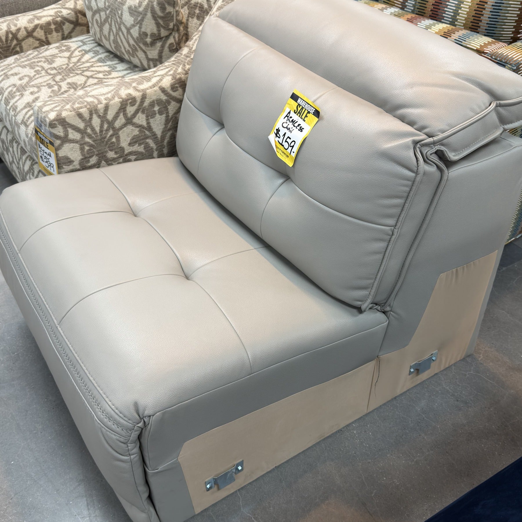 Dolphin Armless Chair