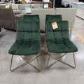 Esmeralda Velvet Accent Chairs