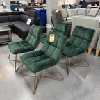 Esmeralda Velvet Accent Chairs