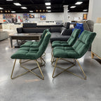 Esmeralda Velvet Accent Chairs