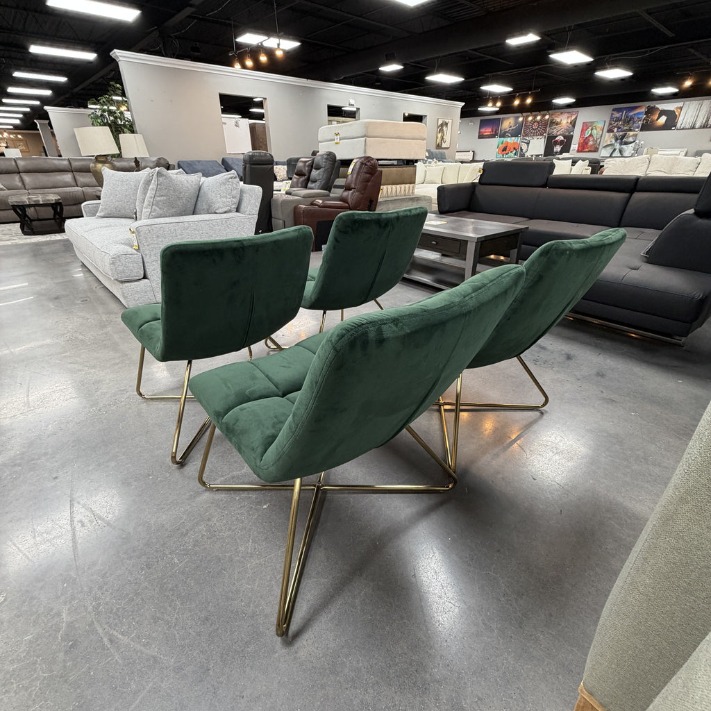 Esmeralda Velvet Accent Chairs