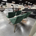Esmeralda Velvet Accent Chairs