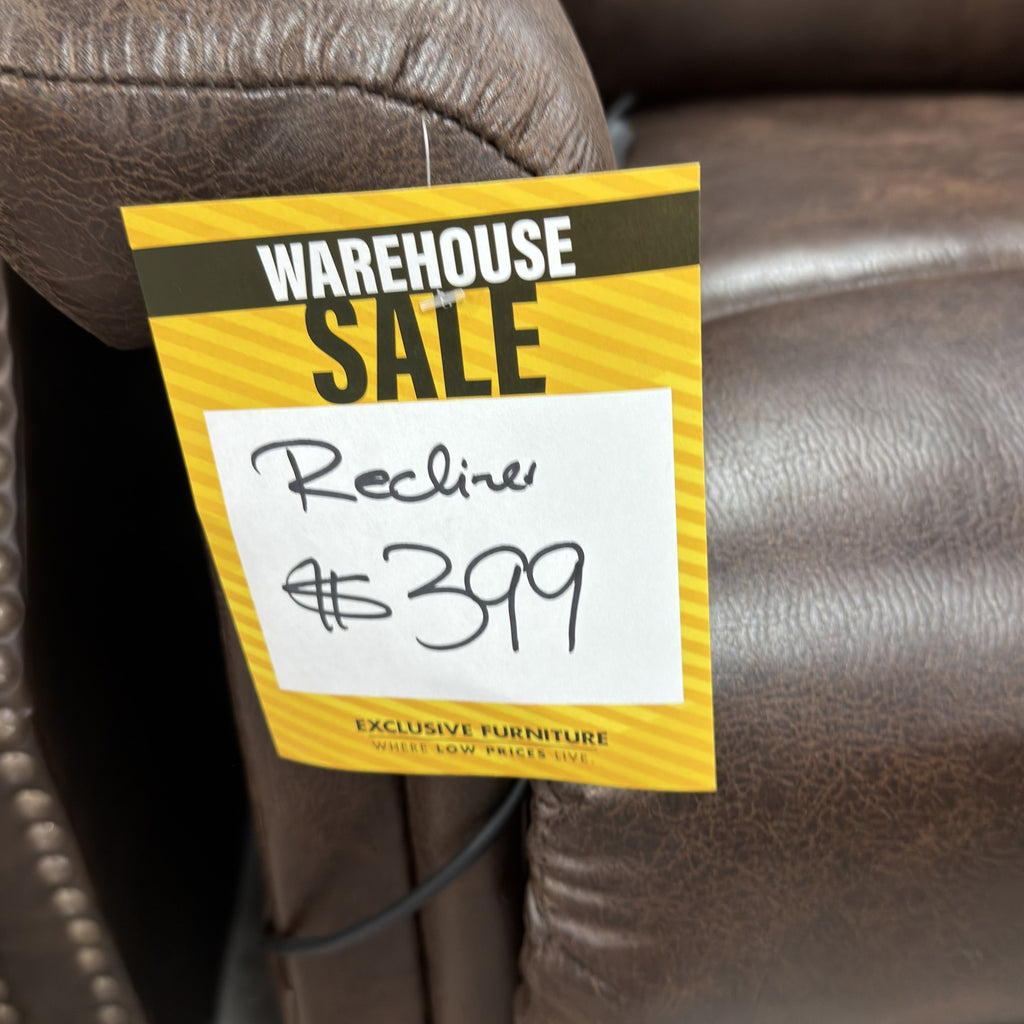 Fudge Brown Recliner