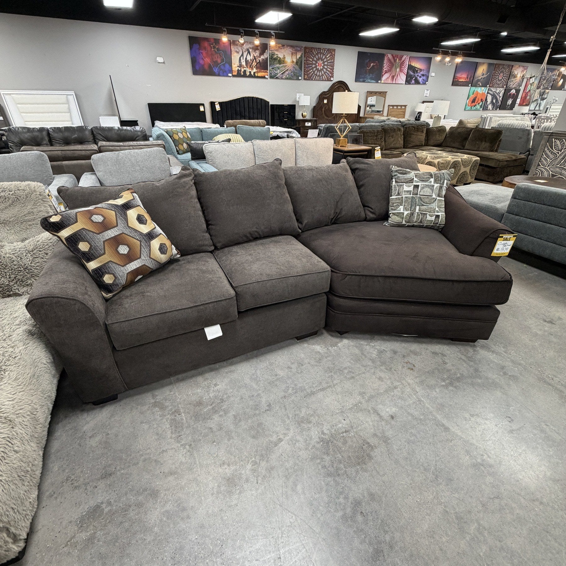 Ganache Cuddler Sectional
