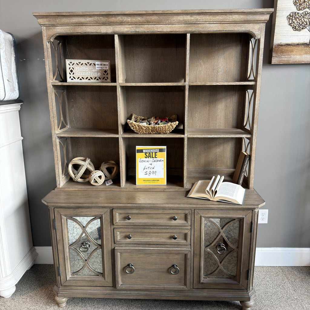 Gemini Credenza & Hutch