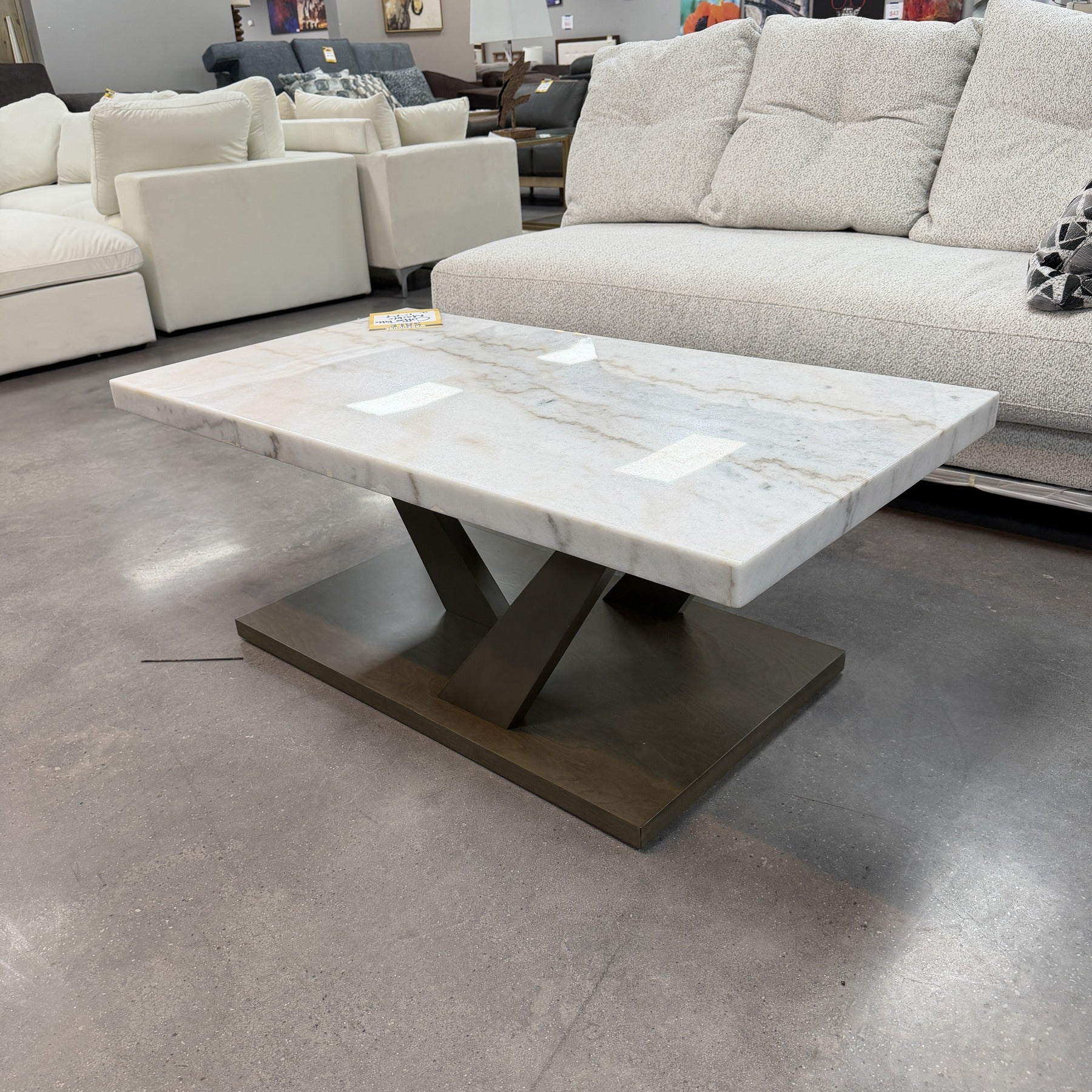 Glacio Polished Coffee Table