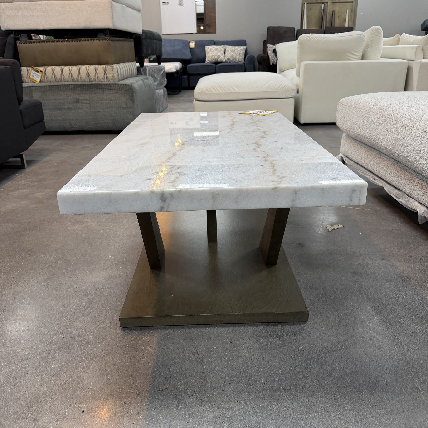 Glacio Polished Coffee Table
