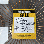 Golden Prism Coffee & End Table Set