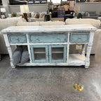Harbor Blue TV Stand