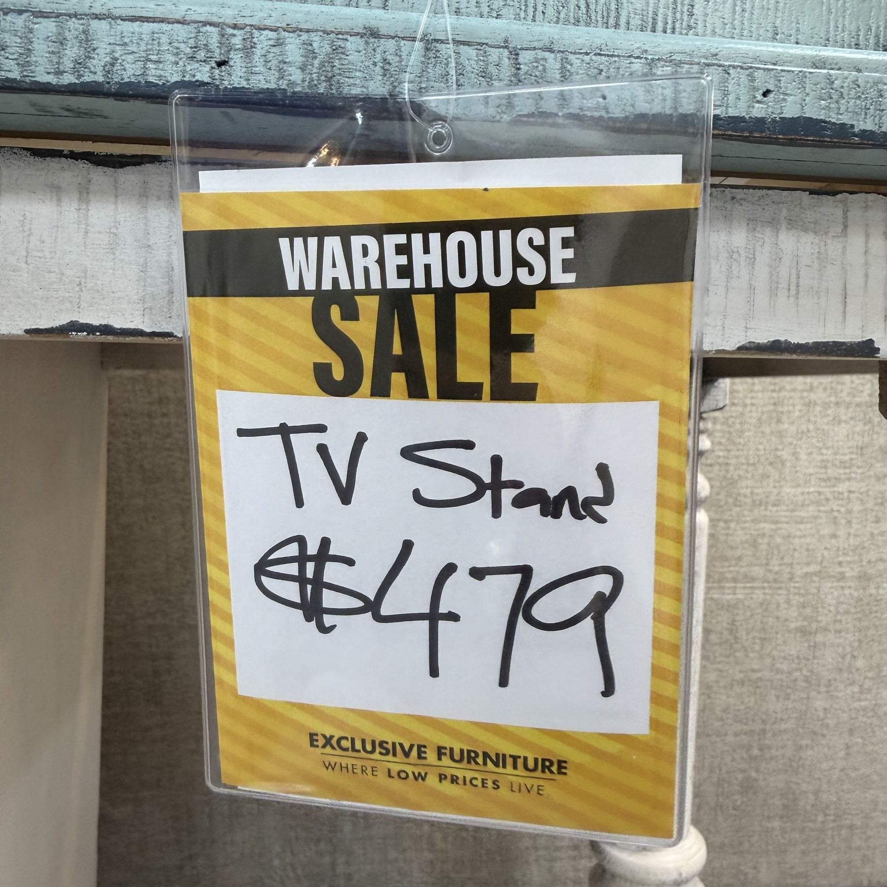 Harbor Blue TV Stand