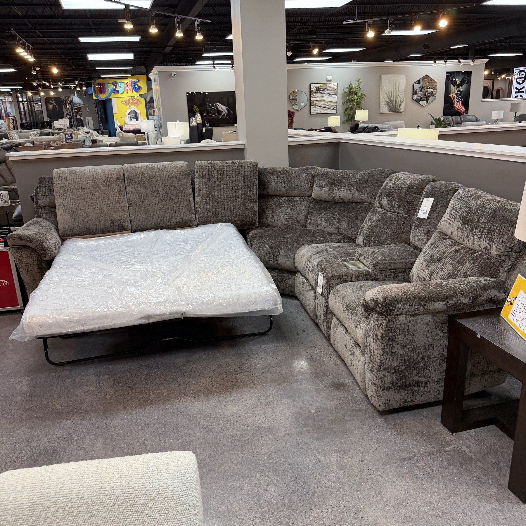 Homestead Sectional With Sleeper