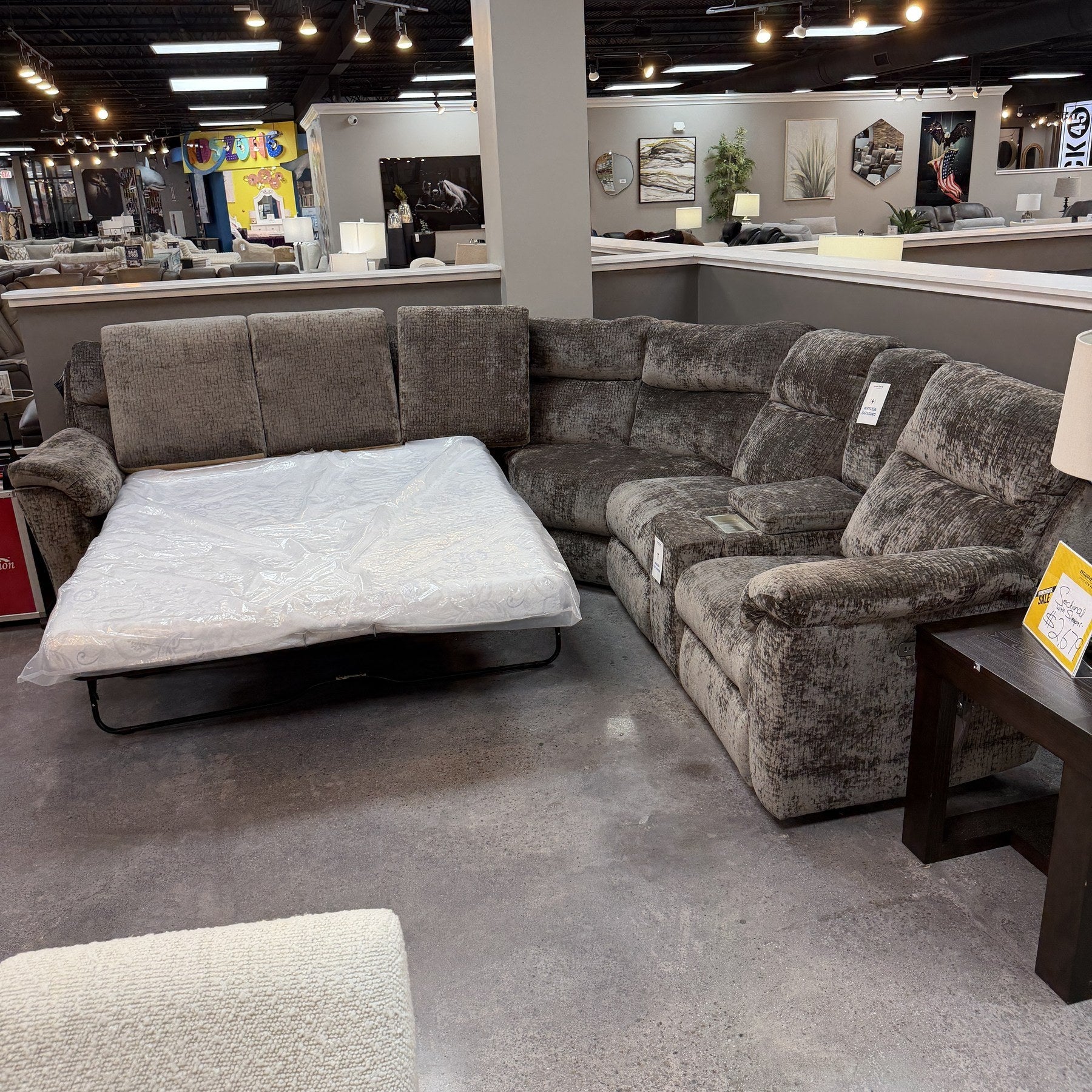 Homestead Sectional With Sleeper