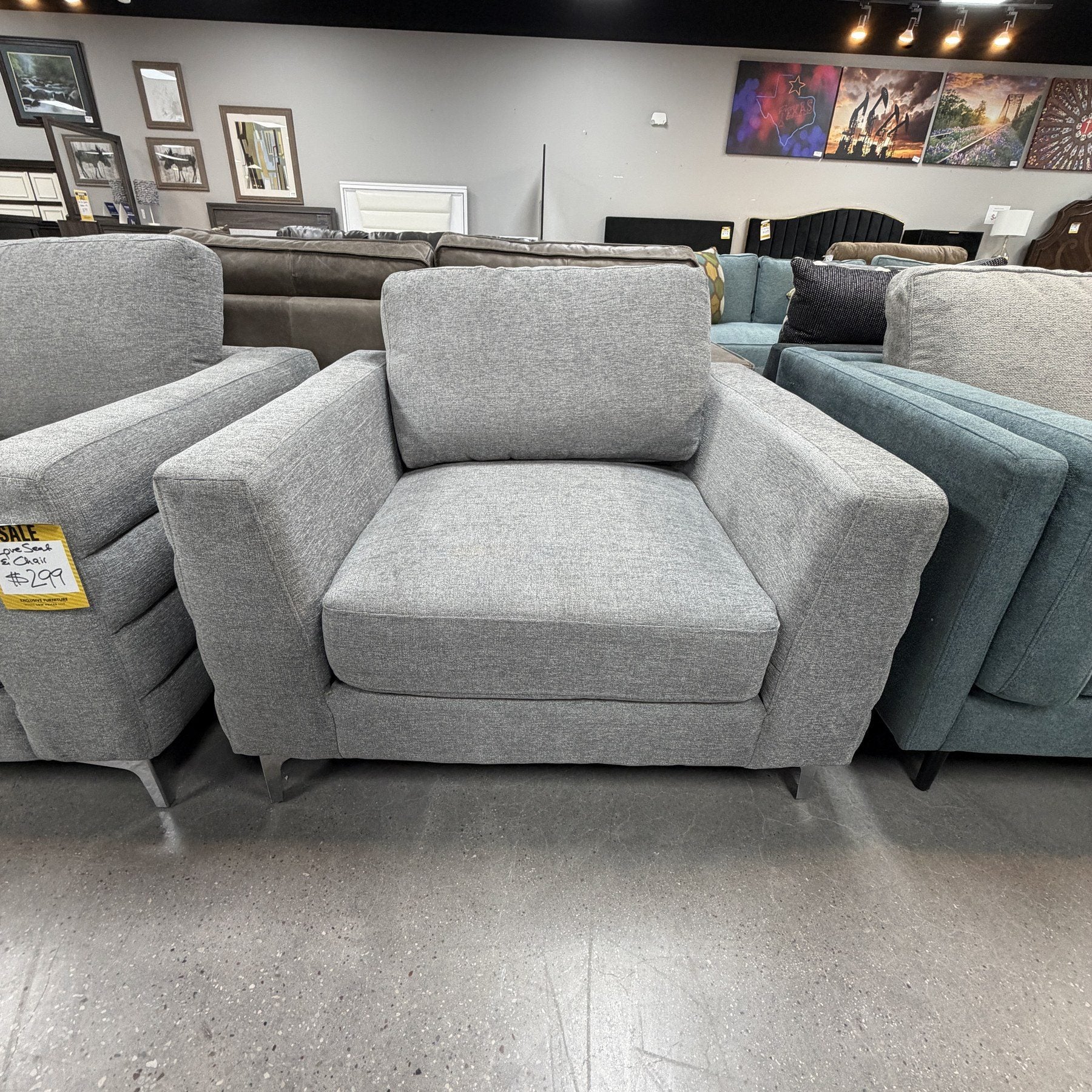 Ion Sleek Loveseat & Chair